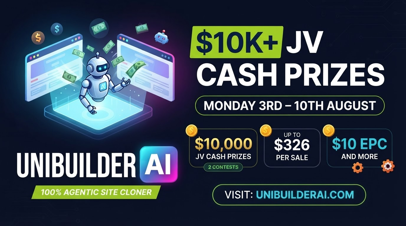 UniBuilder AI JV cash prizes and launch details