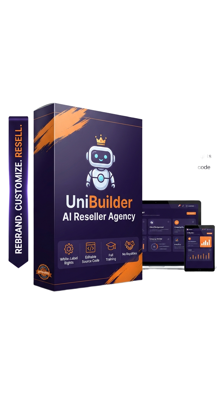 3D software box for the Agentix AI Reseller Agency upgrade package