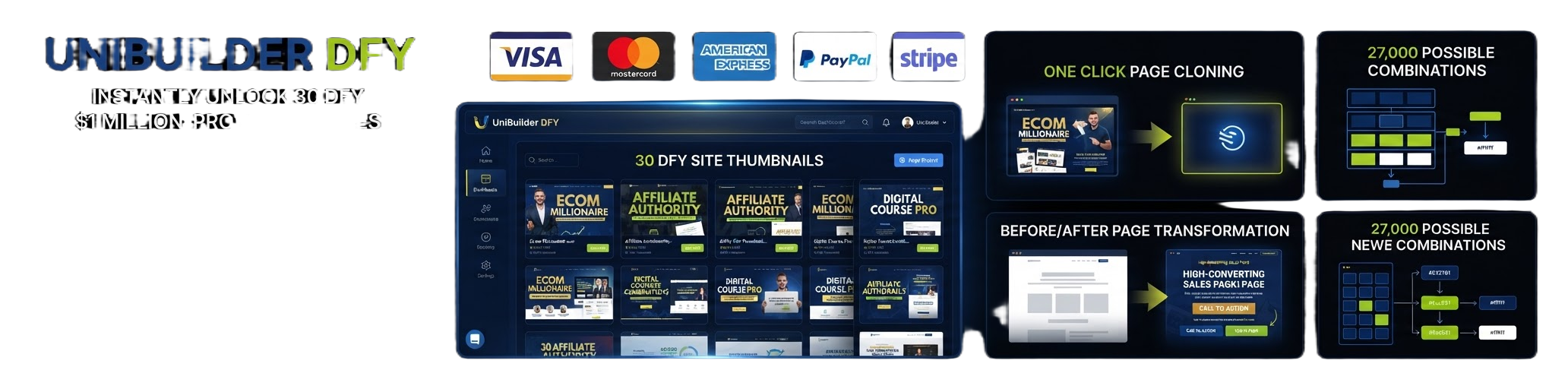 Accepted payment methods — secure checkout